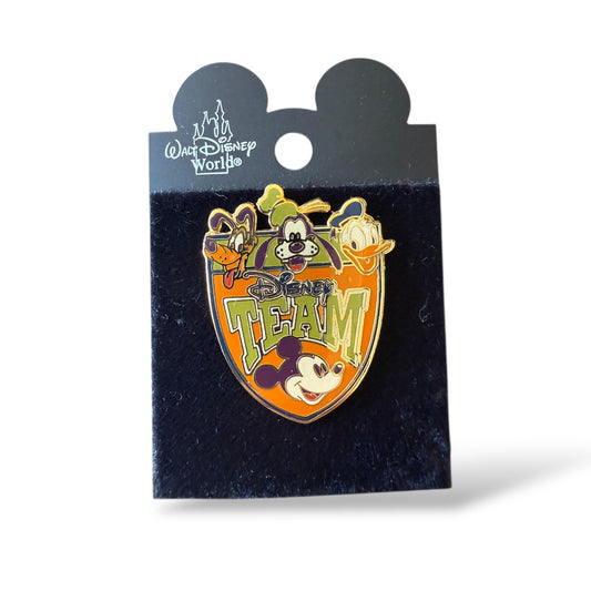 DEC Mickey, Pluto, Goofy and Donald Team Disney Pin