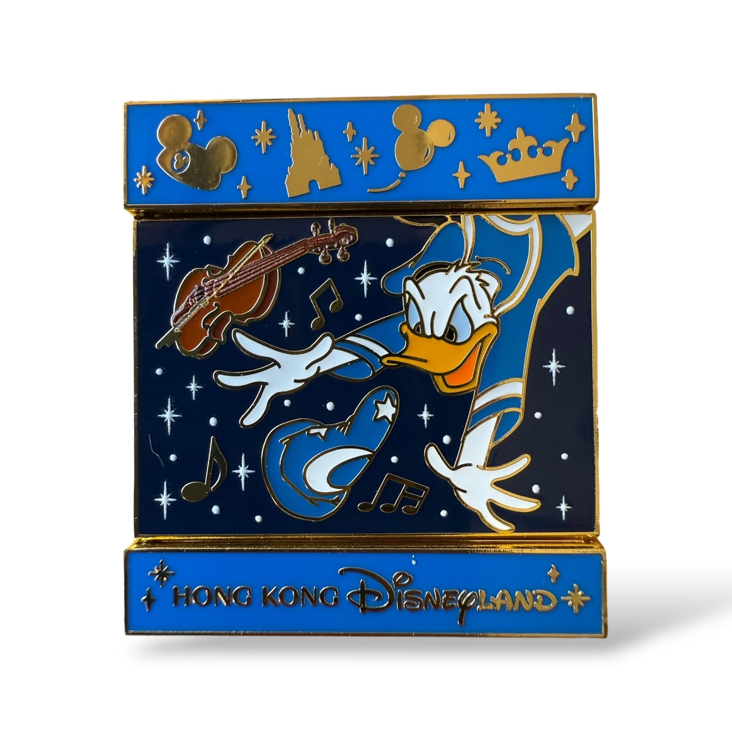 HKDL Flipping Slide PhilharMagic Pin