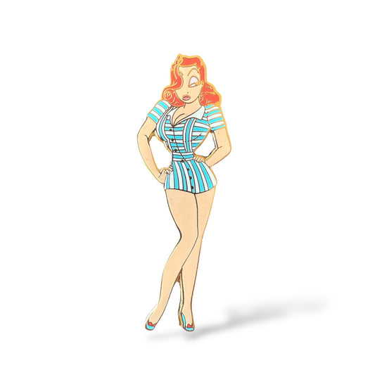 Disney Shopping Hollywood Icons Jessica Rabbit as Betty Grable as Pin-Up Bombshell Pin