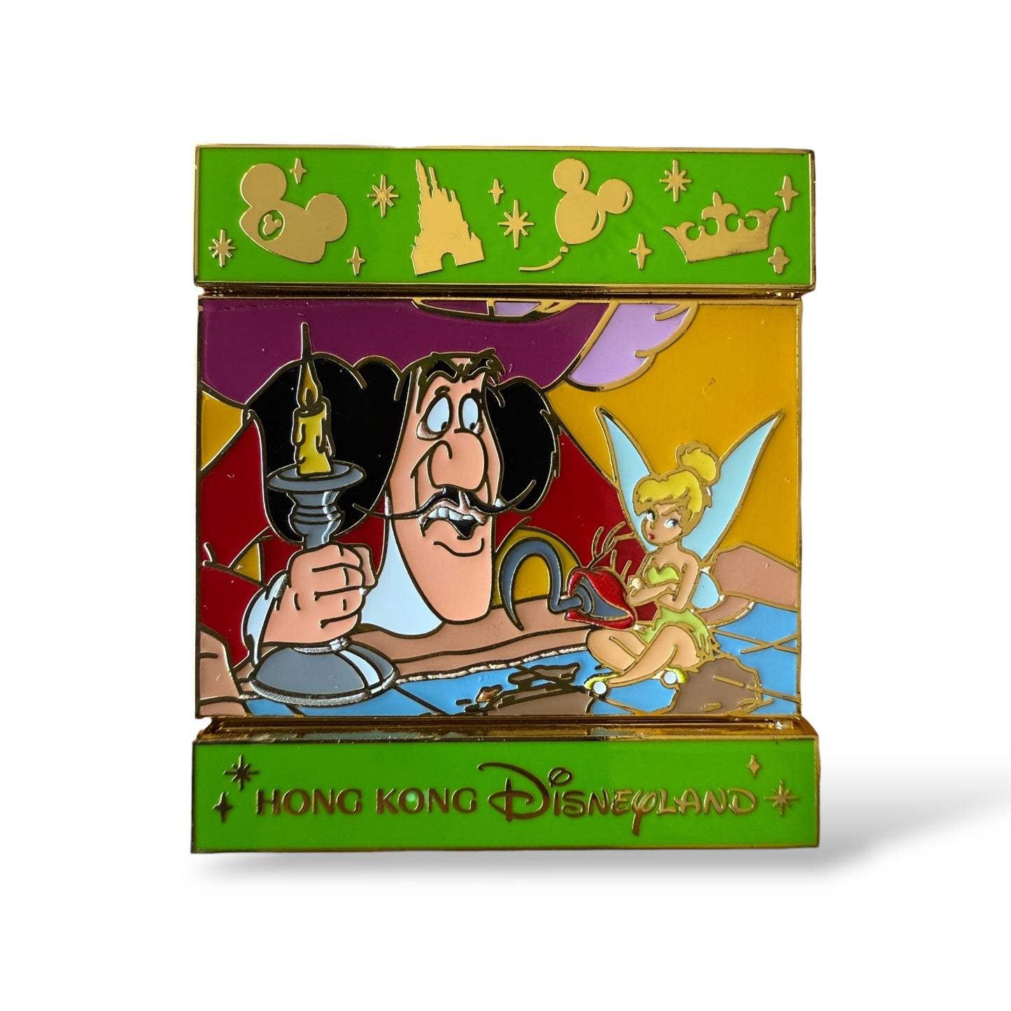 HKDL Flipping Slide Peter Pan Pin