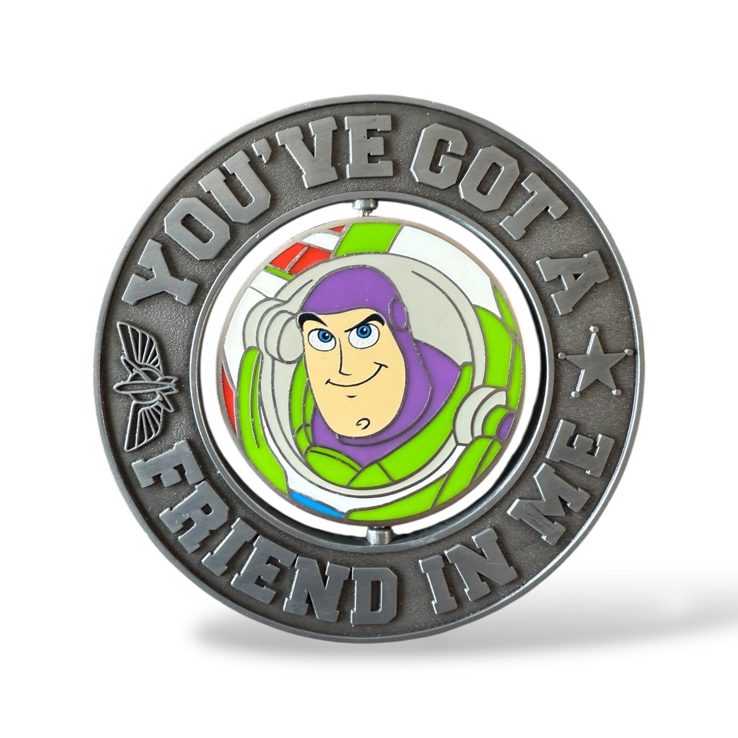 DLRP Toy Story 30 Years and Beyond Buzz Lightyear and Woody Flipper Pin