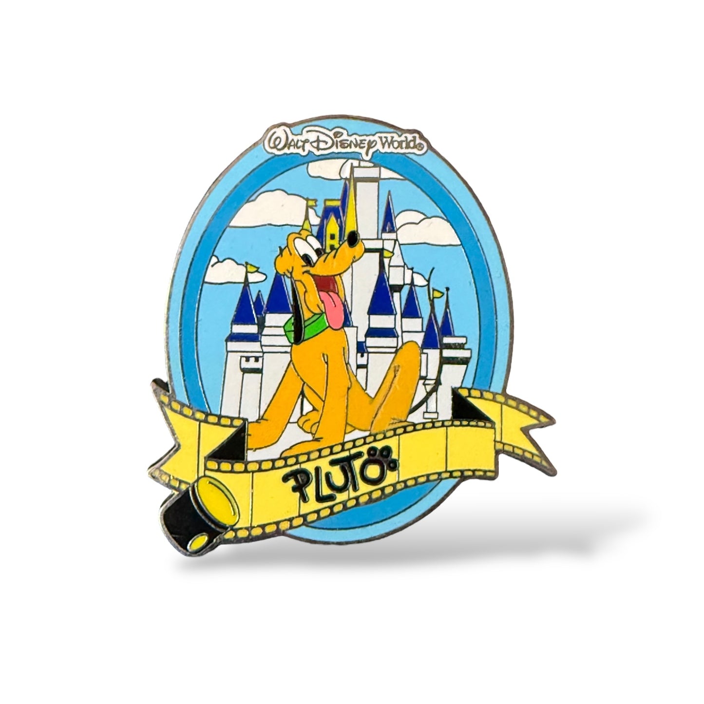 WDW Spotlight Autograph Collection Pluto Pin