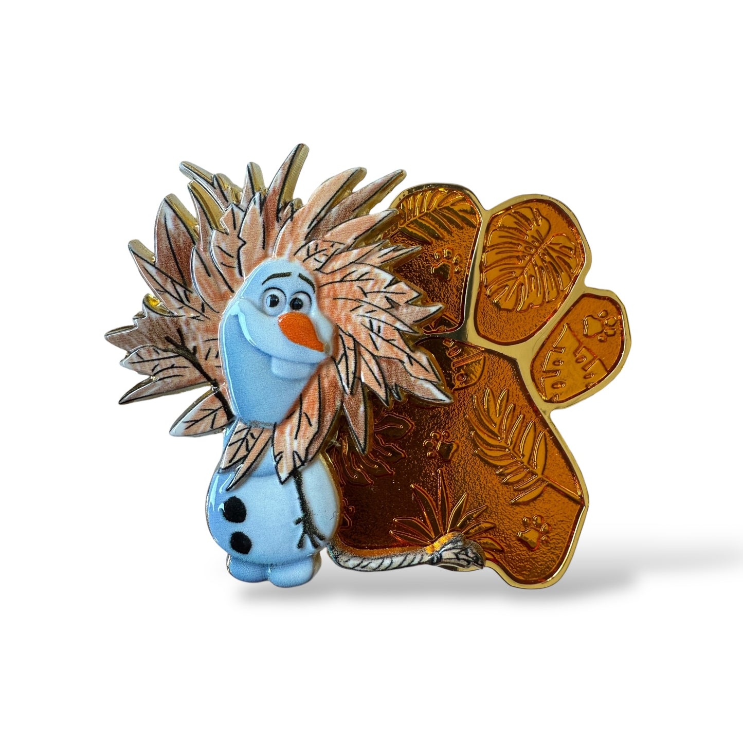 HKDL Olaf Presents Olaf Dressed as Simba Pin