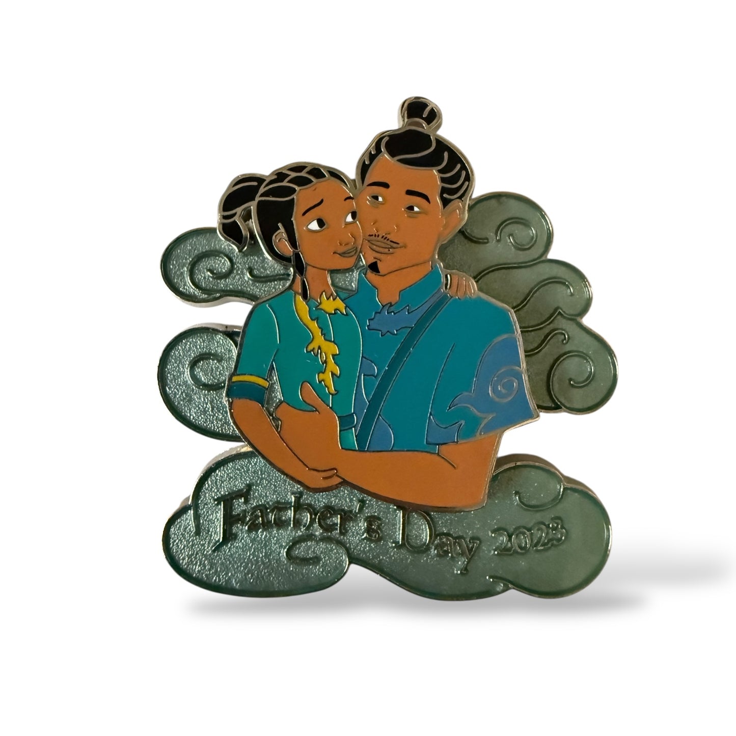 Disney Parks Father's Day 2023 Raya and Chief Banja Pin