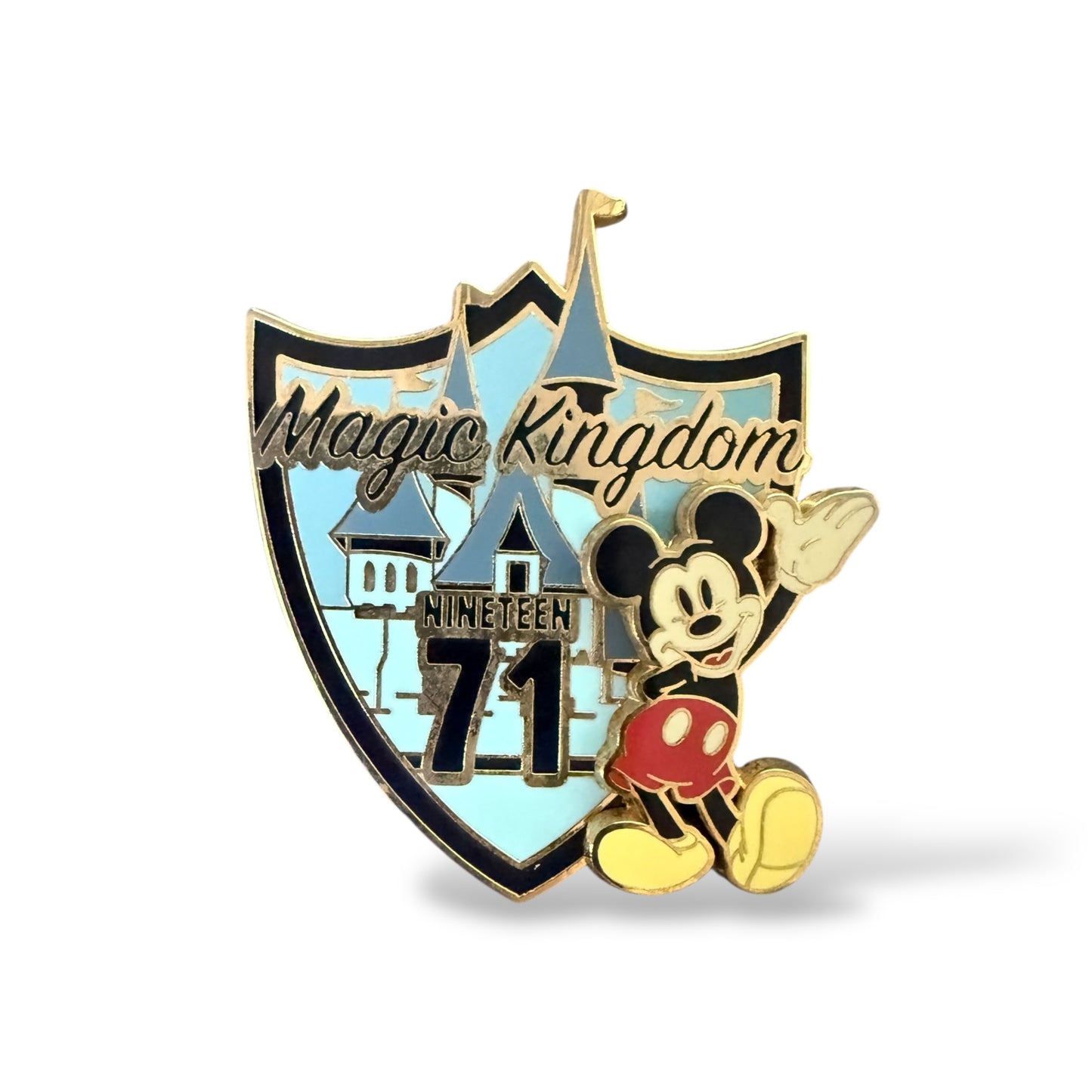 WDW Mickey Magic Kingdom 1971 Pin