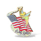 Disney Parks Flag Day 2008 Tinker Bell Pin