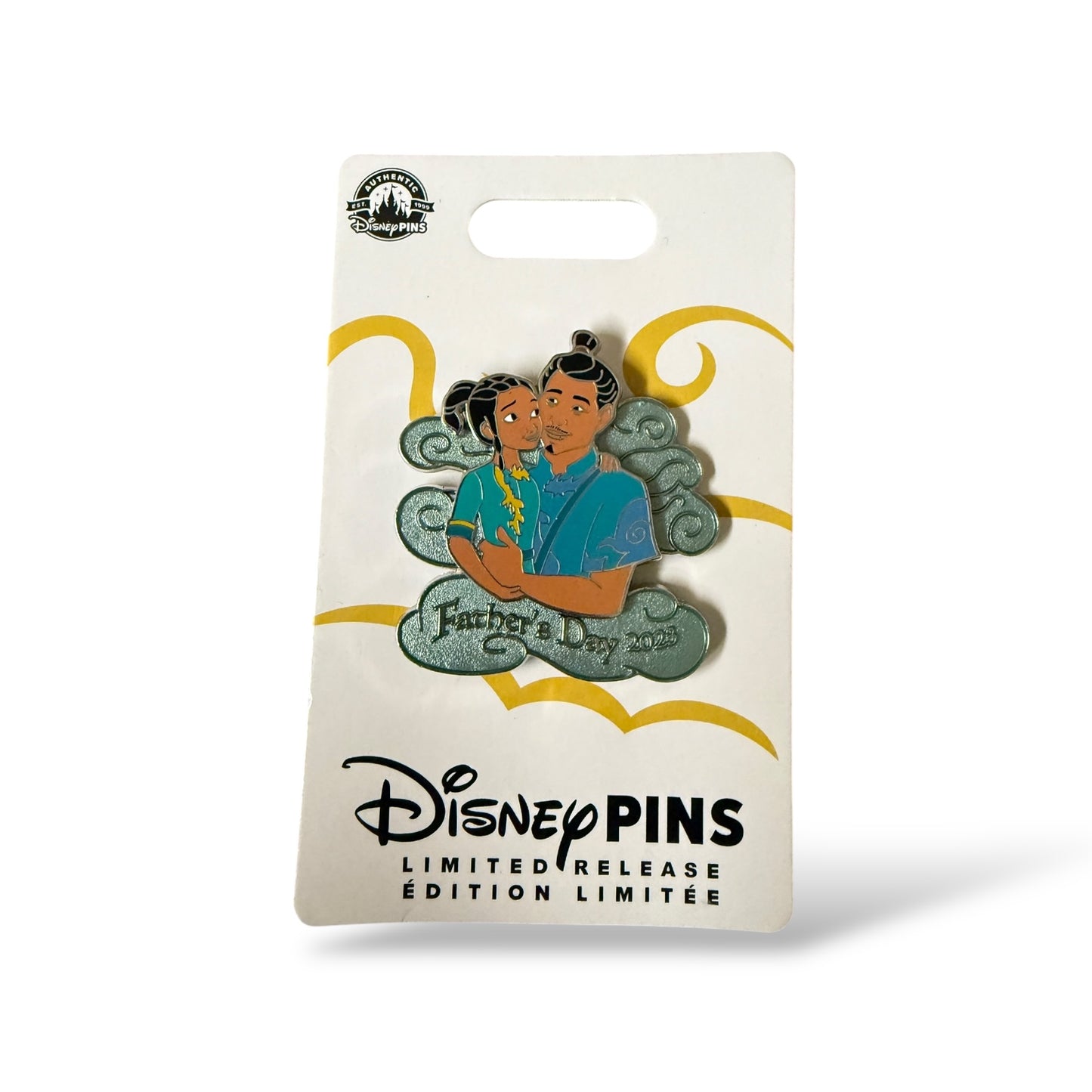 Disney Parks Father's Day 2023 Raya and Chief Banja Pin