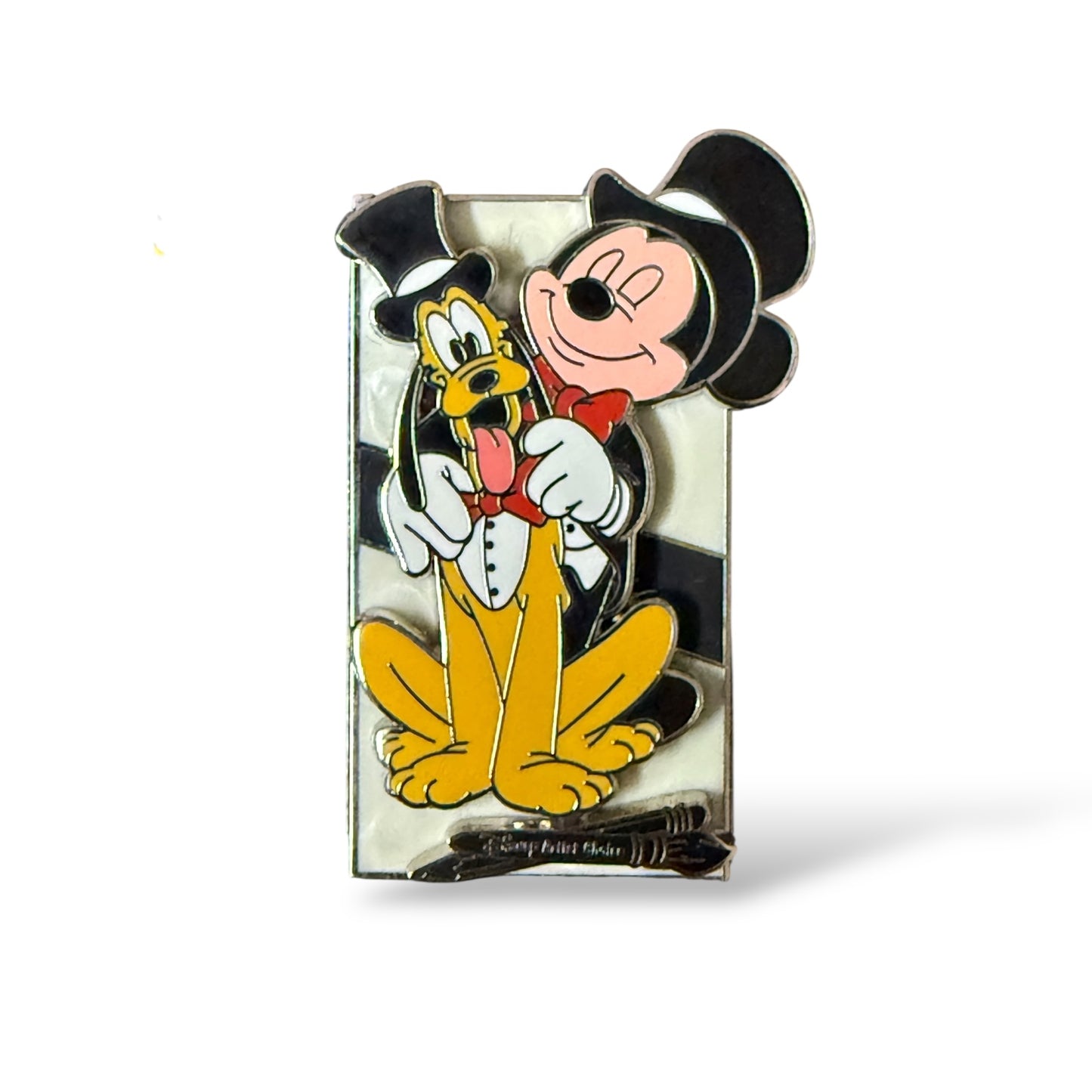 WDW Happiest Pin Celebration On Earth Dapper Mickey & Pluto Pin