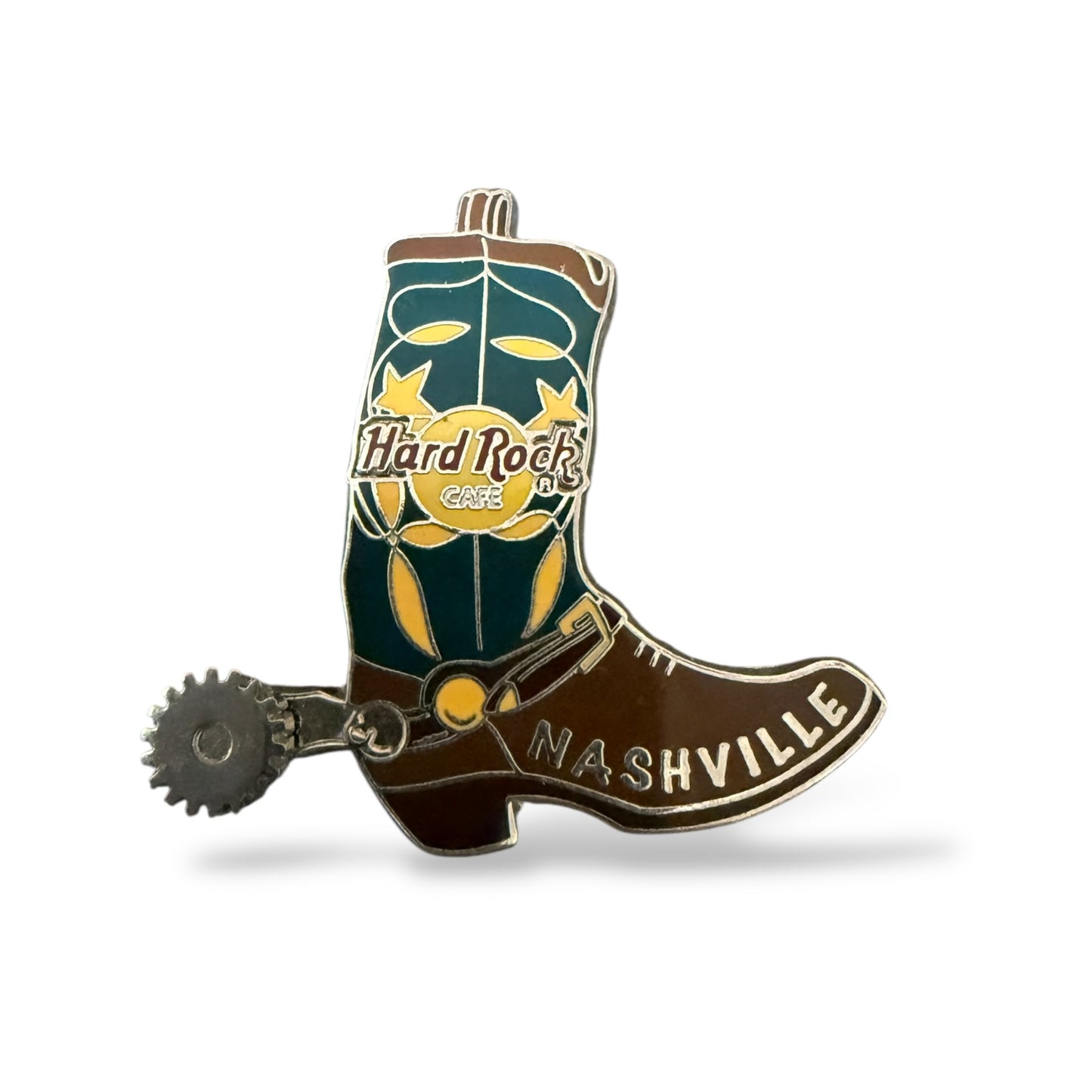 Nashville Hard Rock Cafe Cowboy Boot Pin