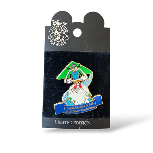 DLR Happiest Pin Celebration On Earth Goofy Soarin' Energizer Pin