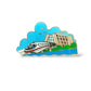 WDW Monorail Slider Contemporary Resort Pin