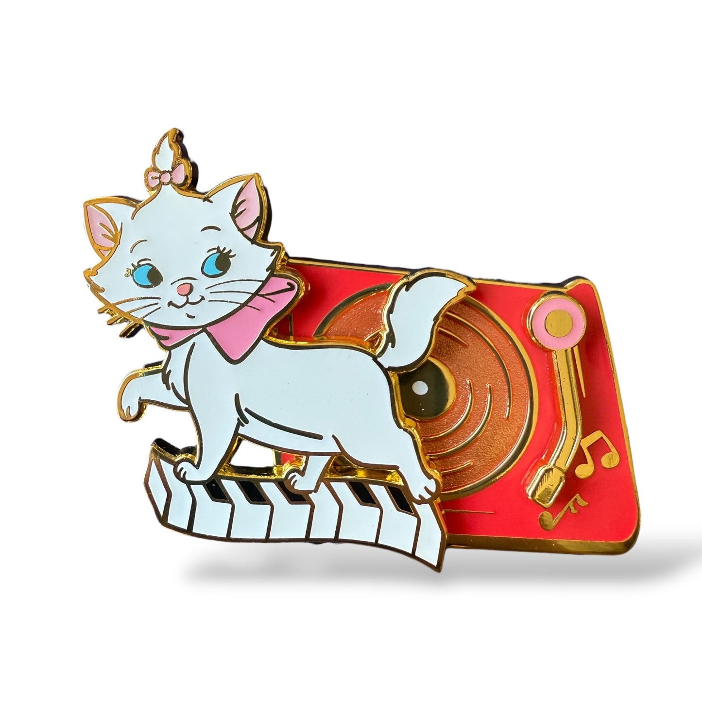 HKDL Vinyl Record Player Series Marie Pin
