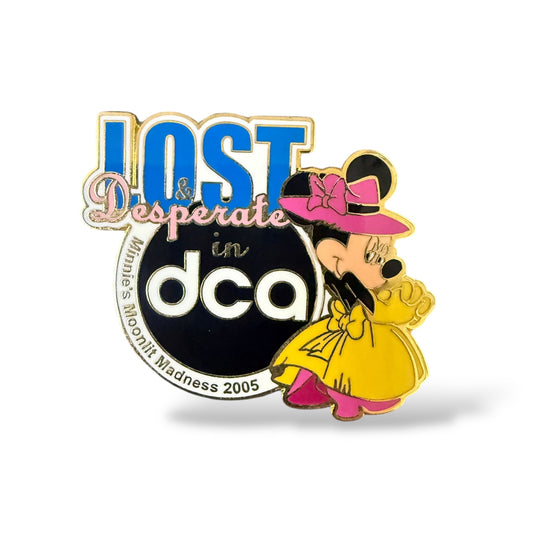 DCA Minnie's Moonlit Madness 2005 Lost & Desperate in DCA Pin