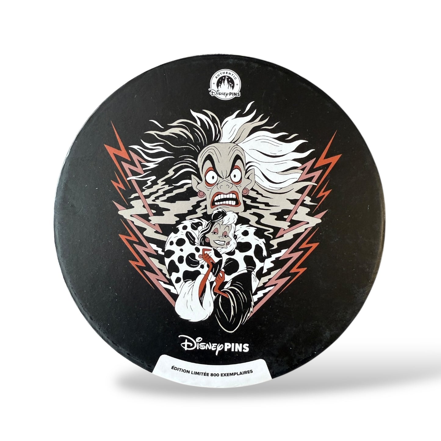 DLRP 101 Dalmatians Cruella de Vil Jumbo Pin