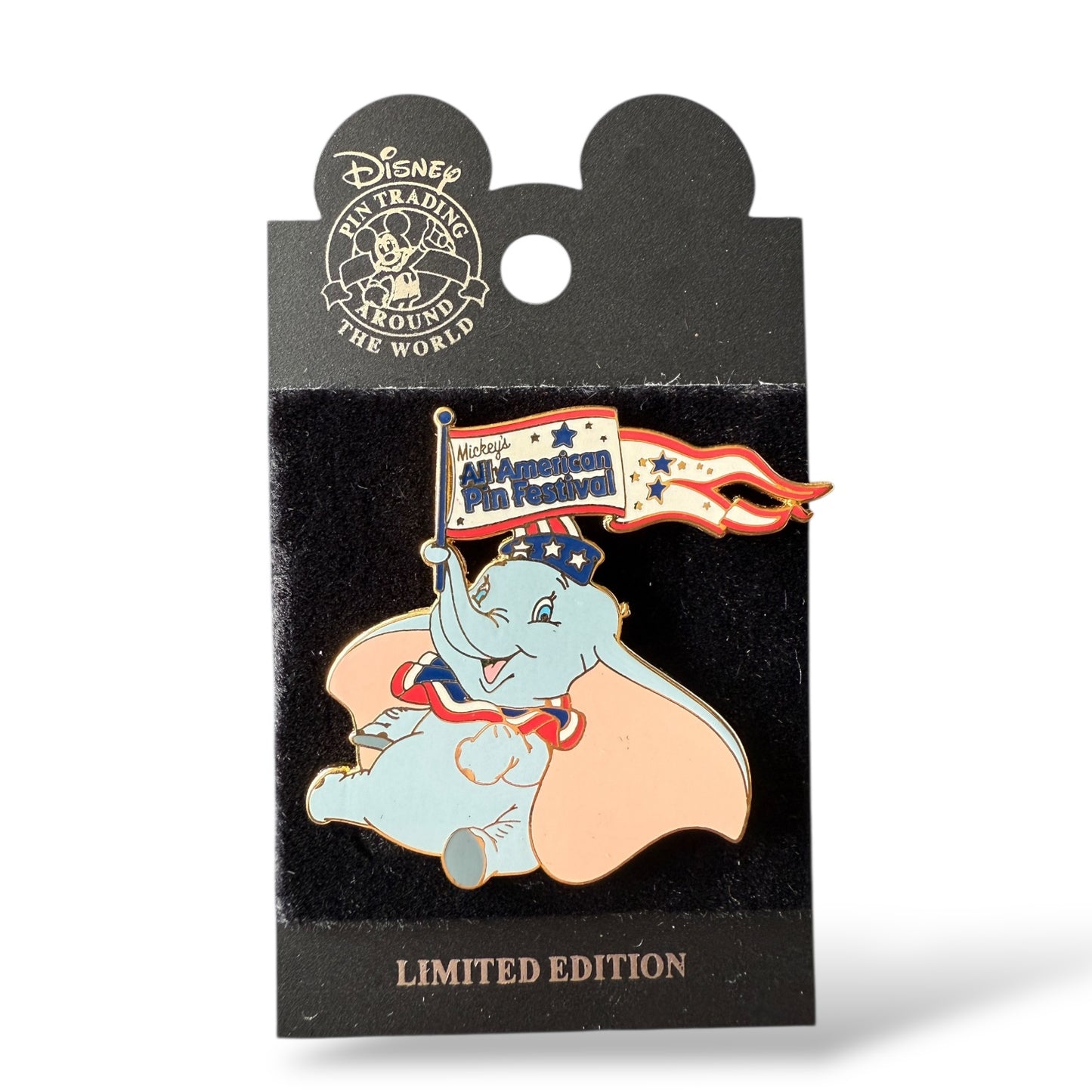 DLR Mickey's All American Pin Trading Festival Dumbo Pin