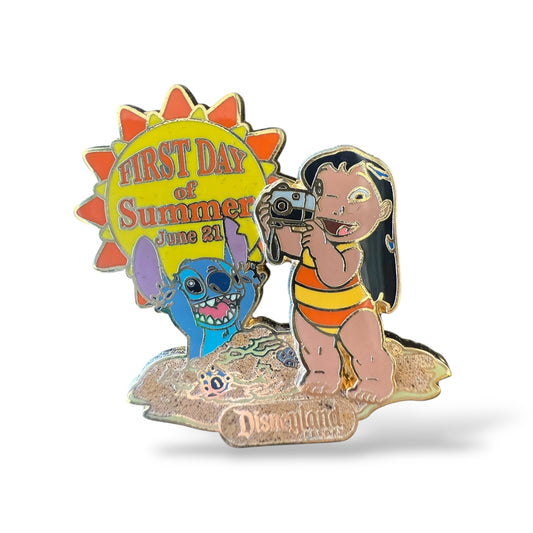 DLR Lilo & Stitch First Day of Summer Pin