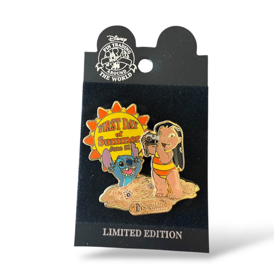 DLR Lilo & Stitch First Day of Summer Pin