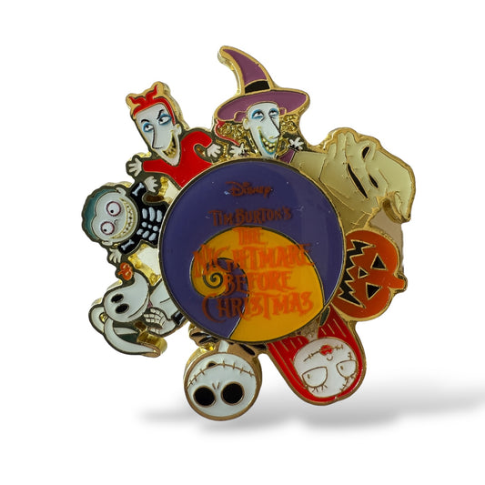 SDR Cutie Characters Spinner Nightmare Before Christmas Pin
