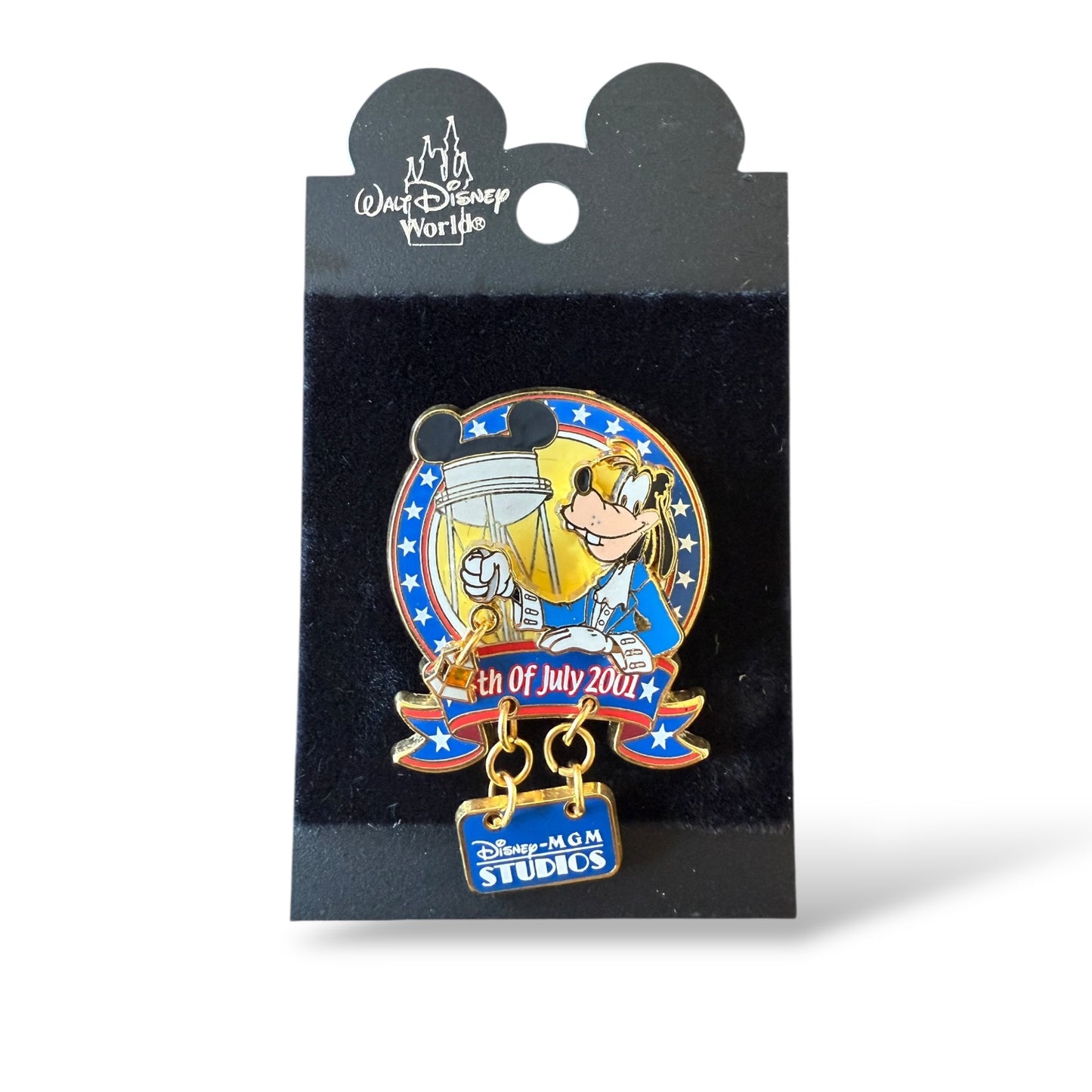 WDW 4th of July 2001 Goofy MGM Studios Pin