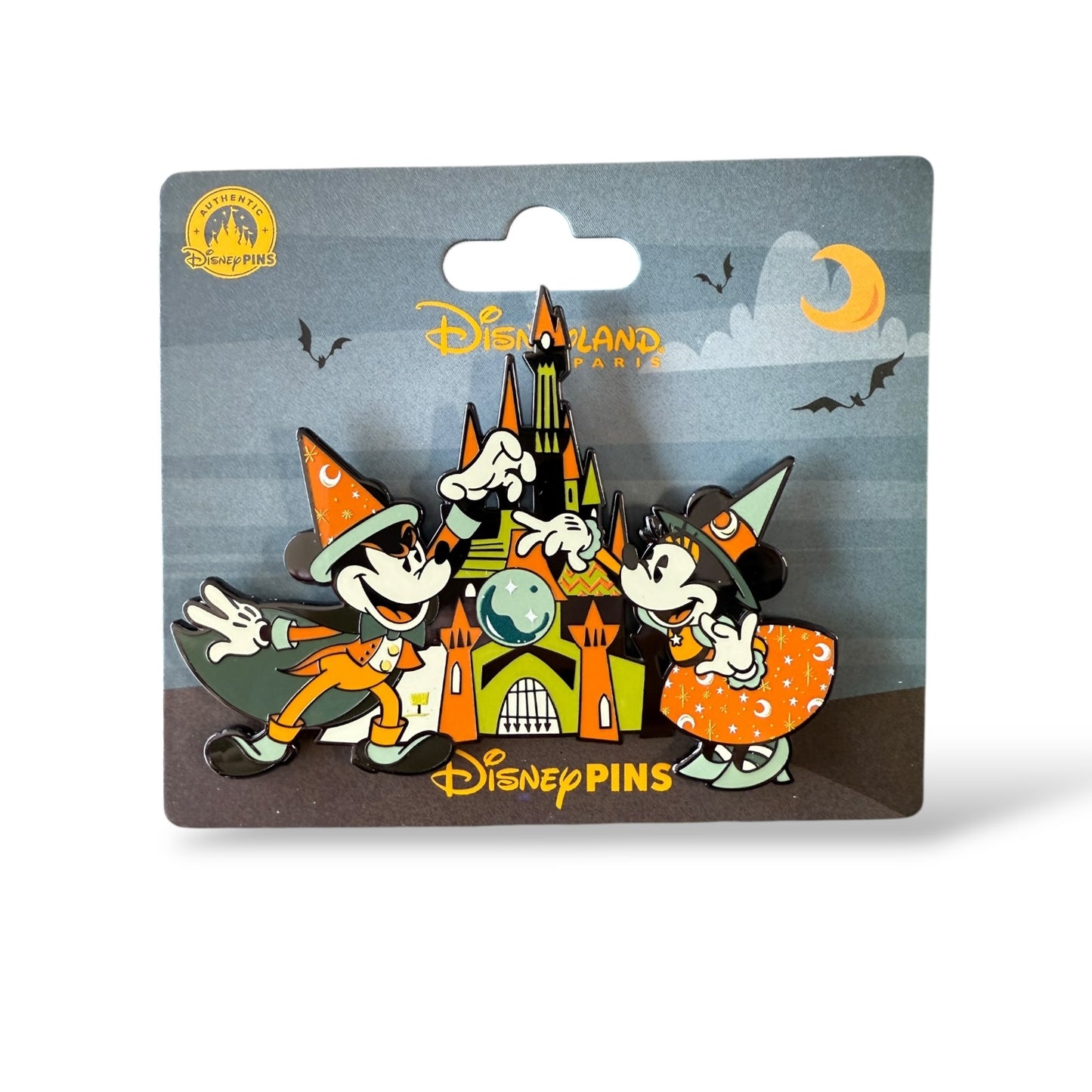 DLRP Halloween 2025 Mickey and Minnie Dressed as Witches Pin