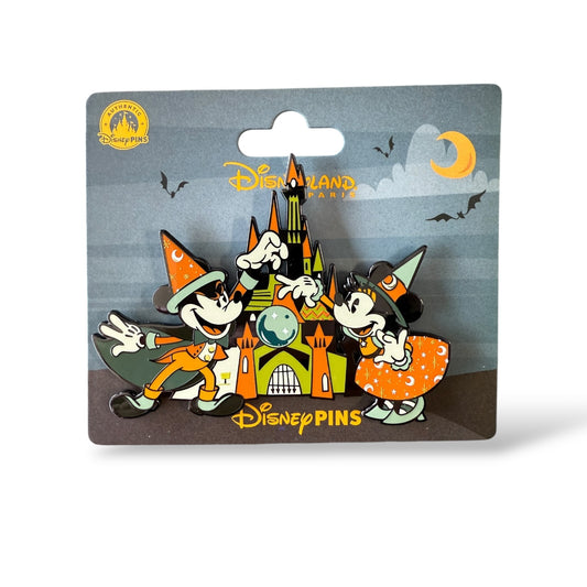 DLRP Halloween 2025 Mickey and Minnie Dressed as Witches Pin