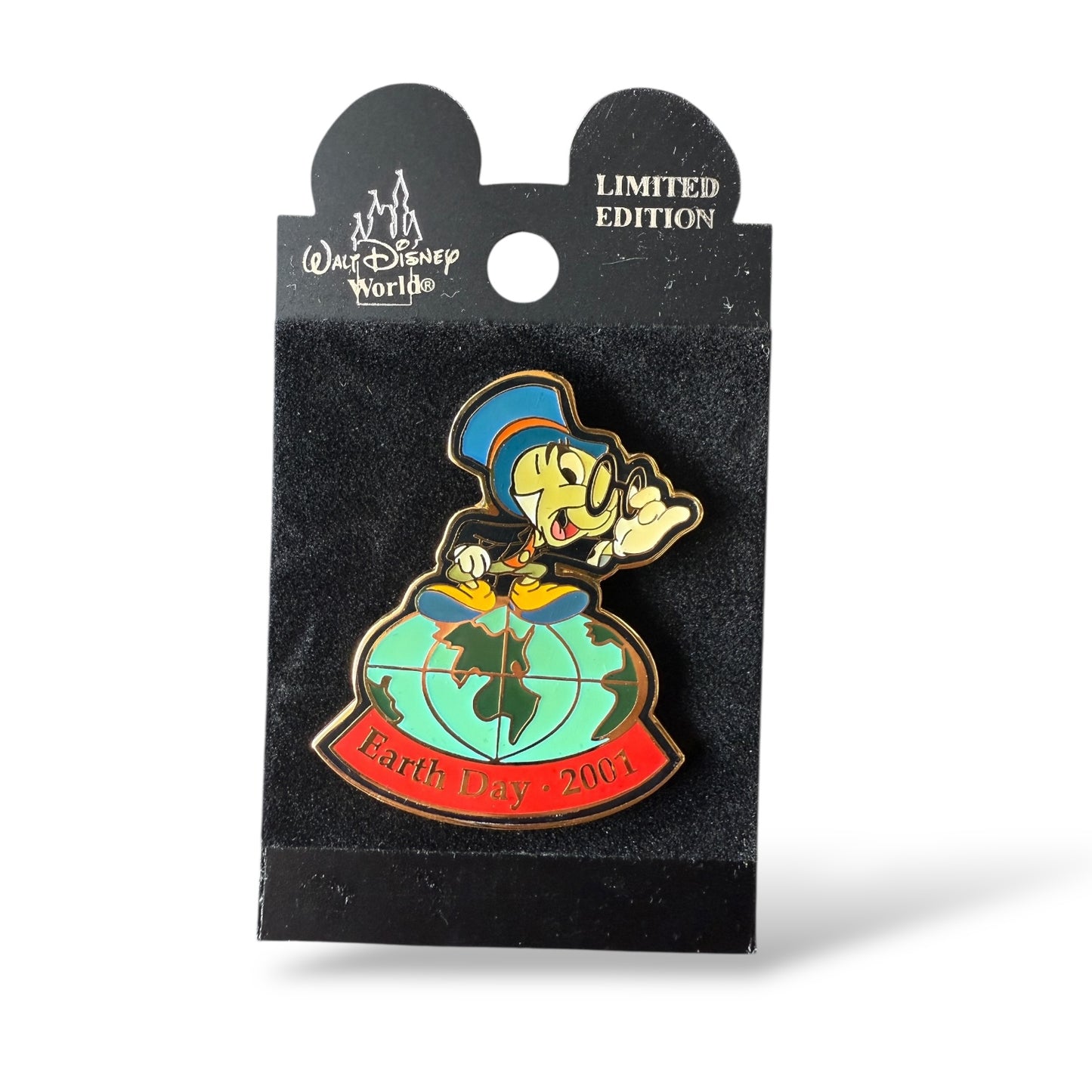 WDW Jiminy Cricket Earth Day 2001 Pin