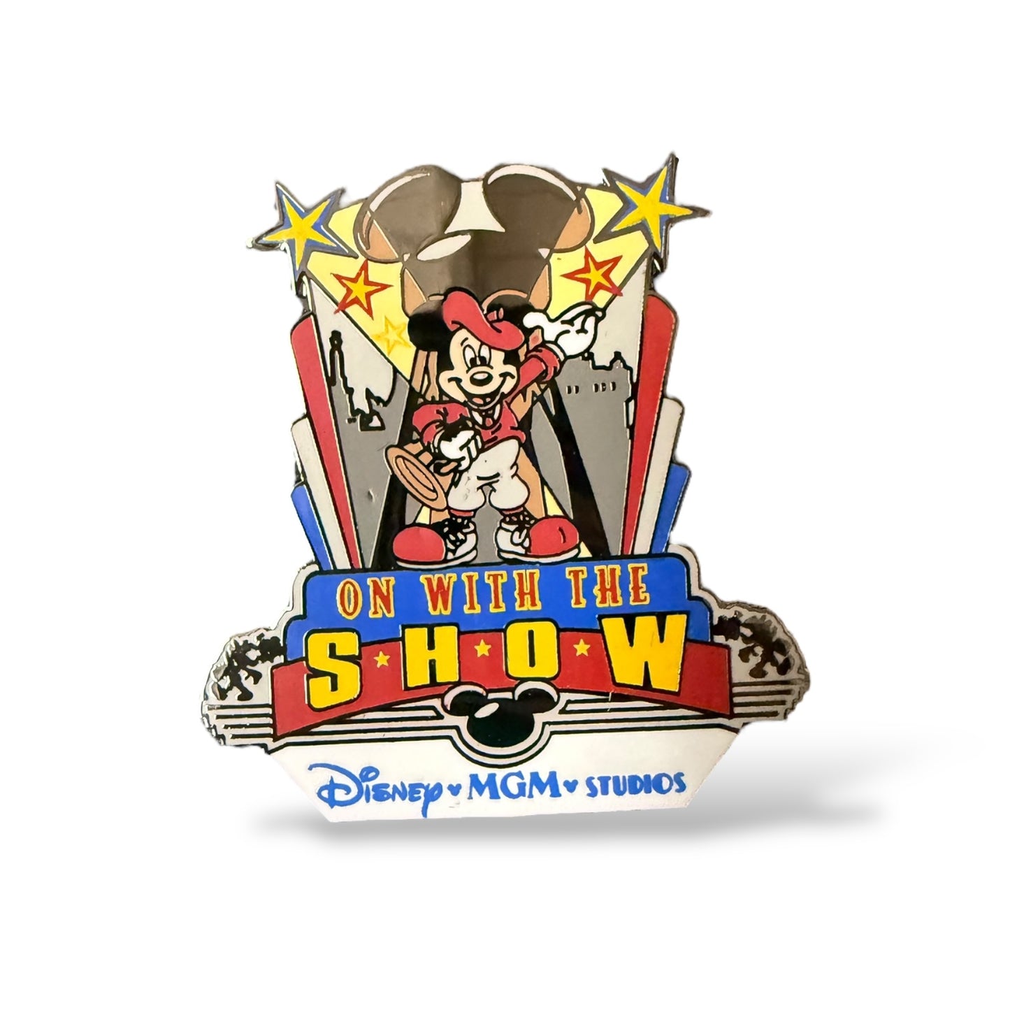 DEC MGM Studios Cast Member On with the Show Director Mickey Pin