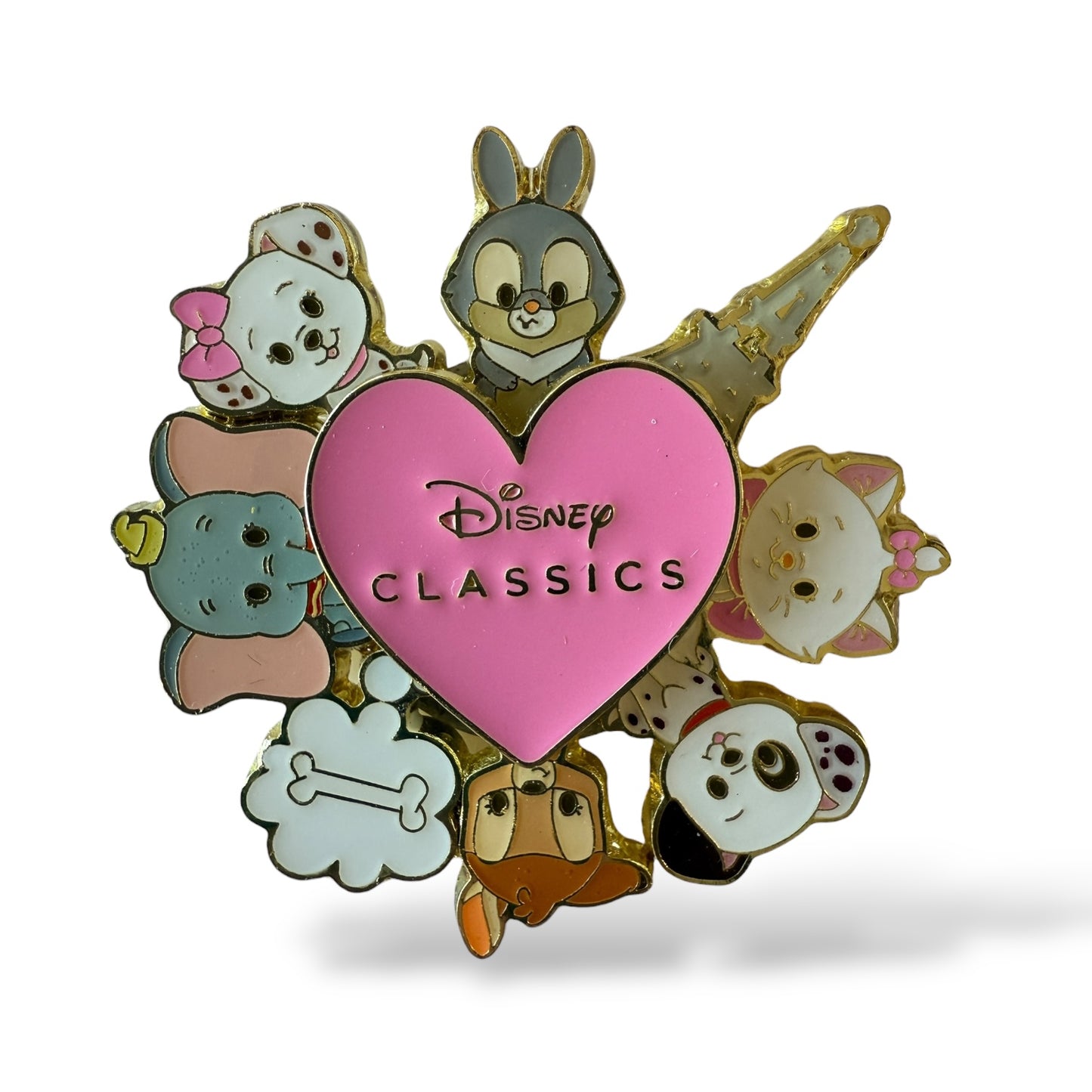 SDR Cutie Characters Spinner Disney Classic Animals Pin