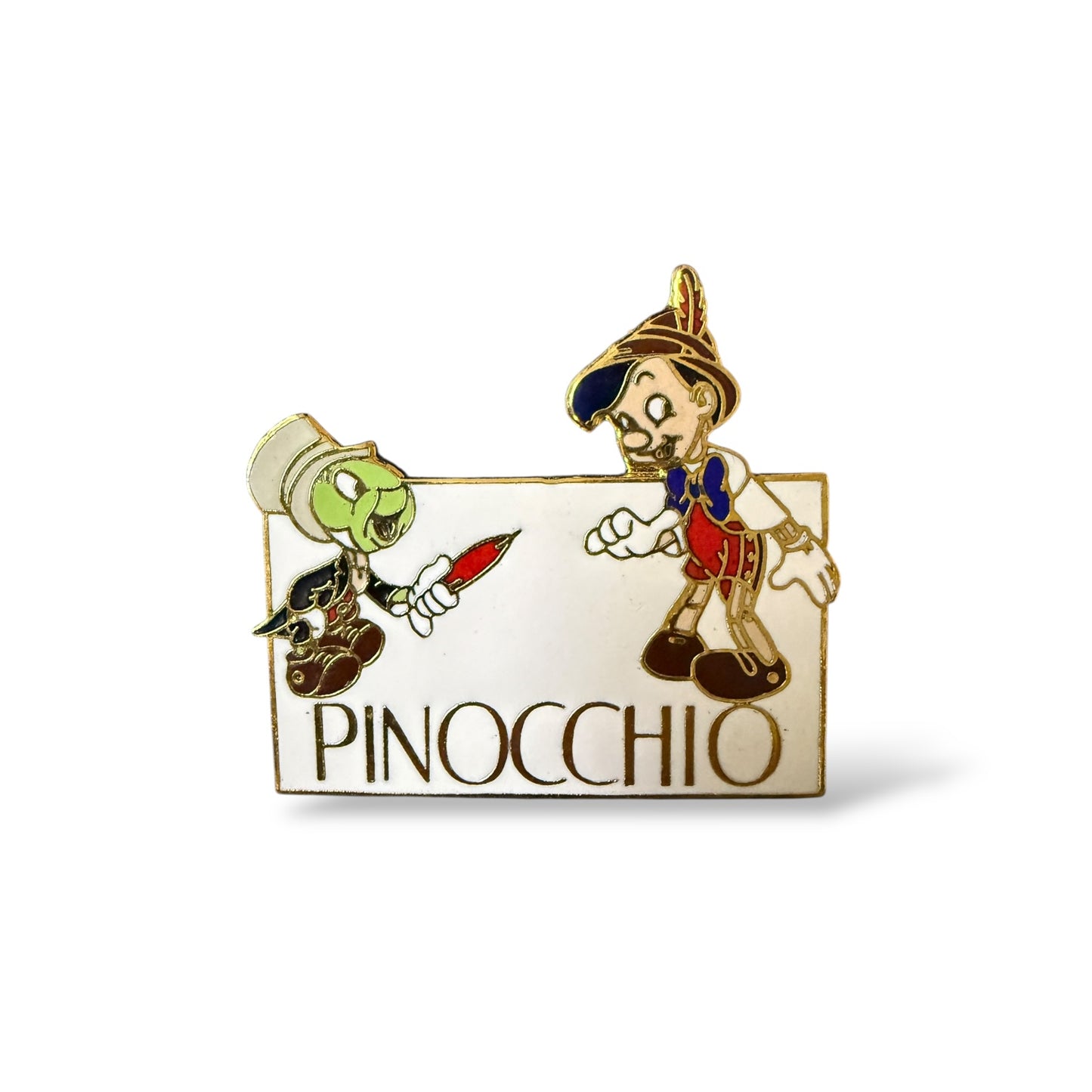 Disney Parks Jiminy and Pinocchio Pin
