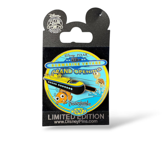 DLR Pixar's Finding Nemo Submarine Voyage Grand Opening 2007 Pin