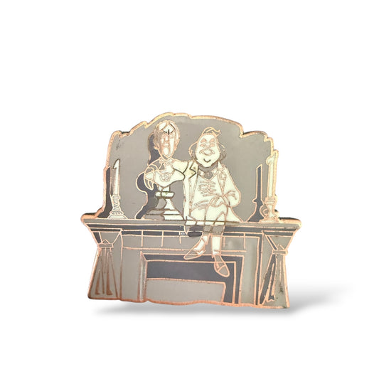 Disney Parks Haunted Mansion Starter Ghost On Mantle Pin