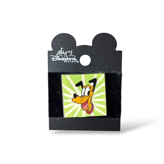 DLR Sunburst Square Pluto Pin