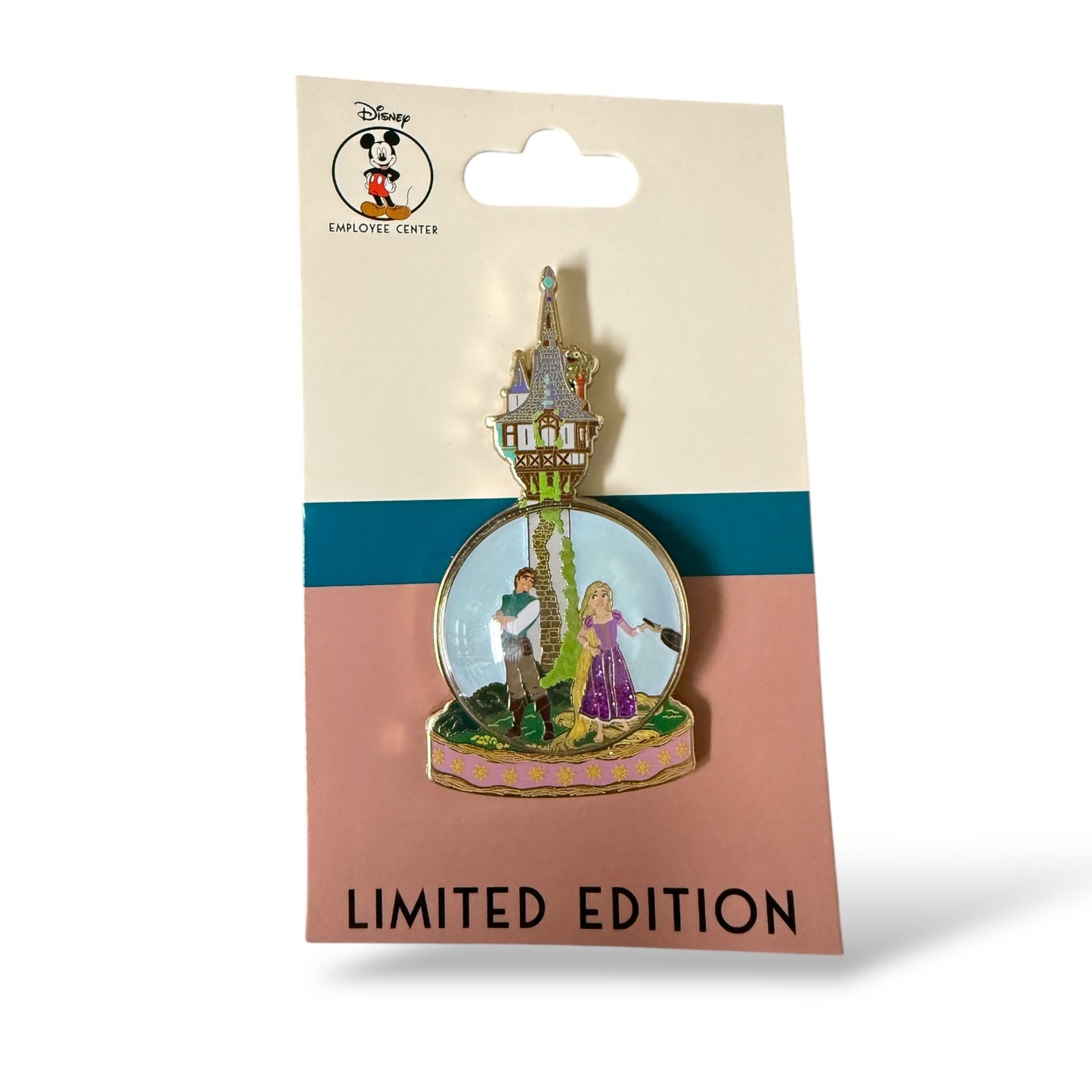 DEC Snow Globe Tangled Pin