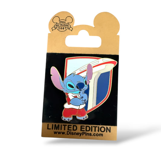 WDW Gold Card Transportation Vehicles Stitch Pin