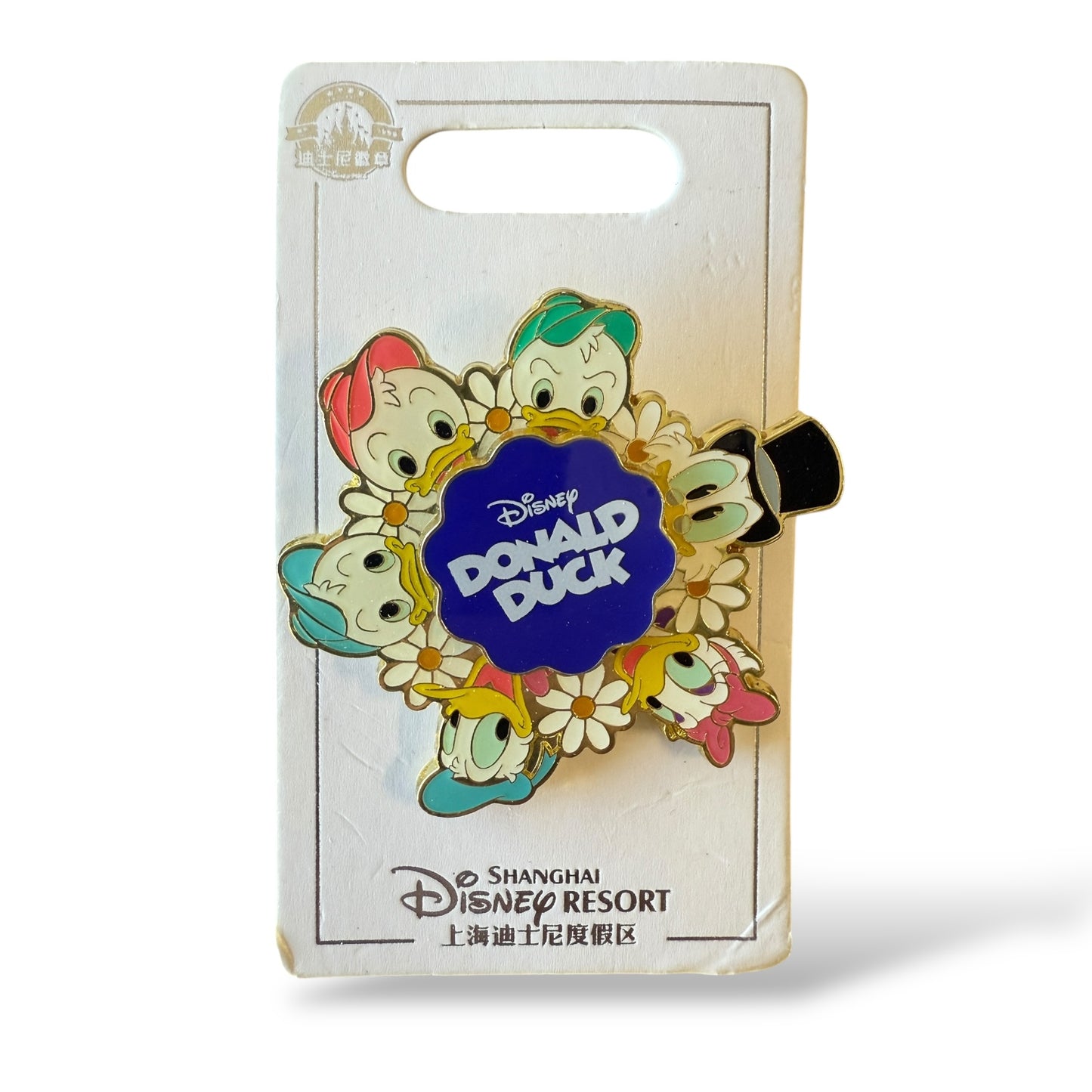 SDR Cutie Characters Spinner Donald Duck Pin