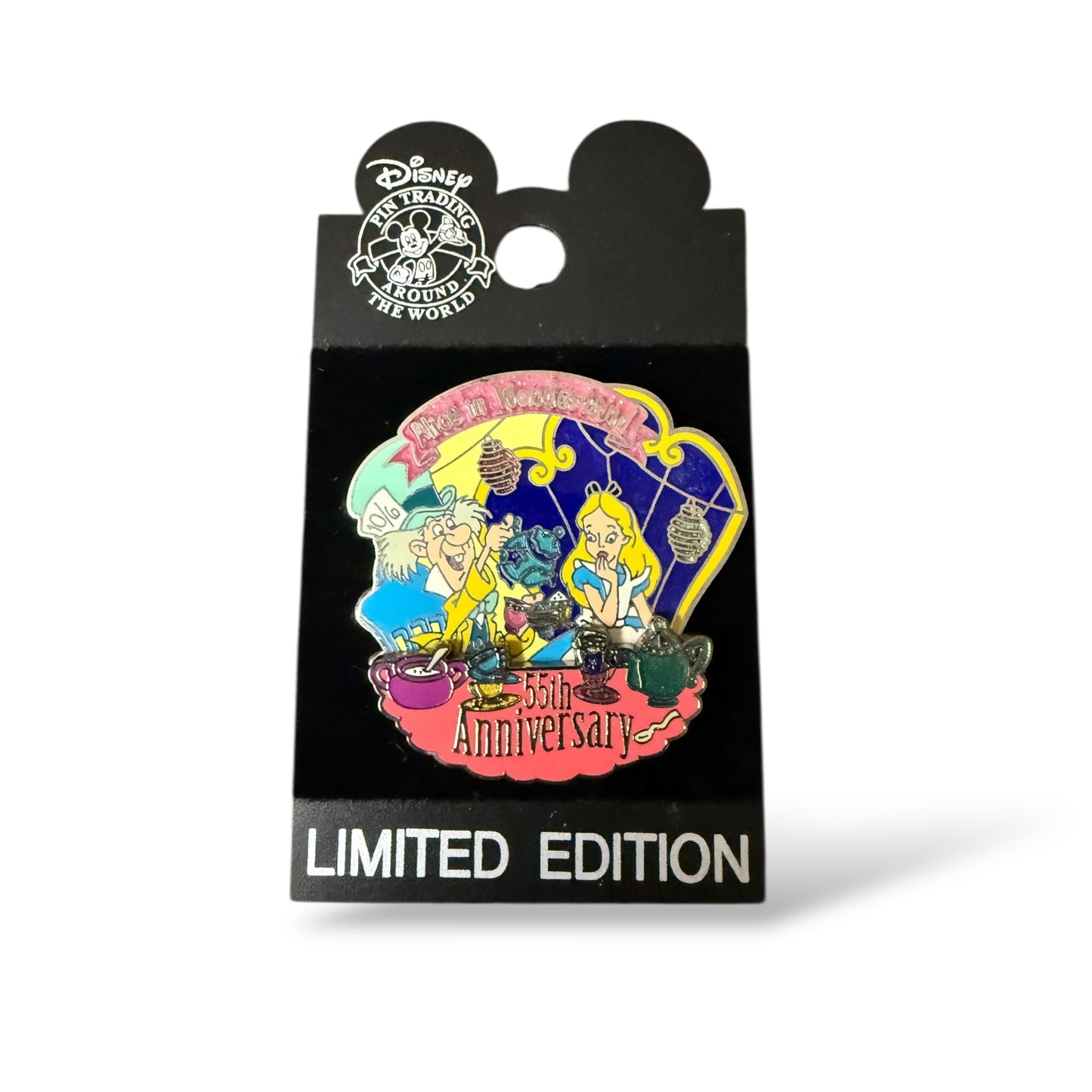 WDW Alice in Wonderland 55th Anniversary Pin