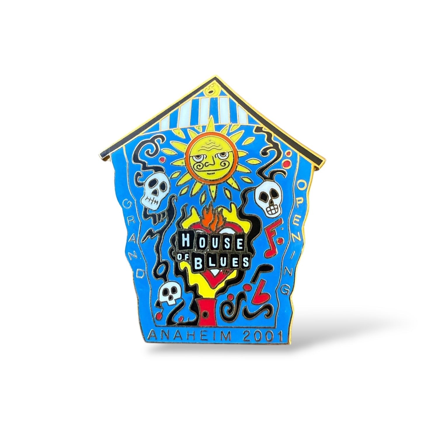 House of Blues Anaheim Grand Opening 2001 Pin
