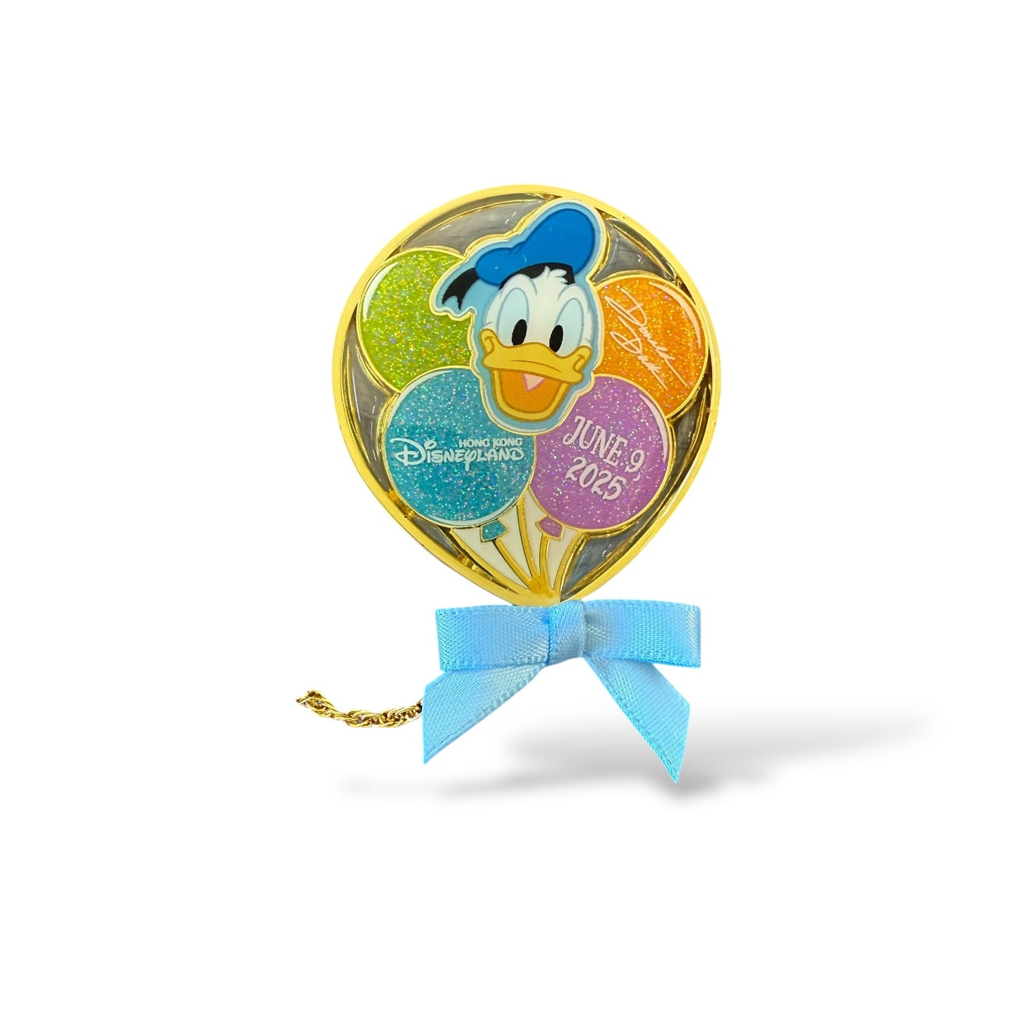 HKDL Walt Disney's Birthday 2024 Balloons Donald Pin
