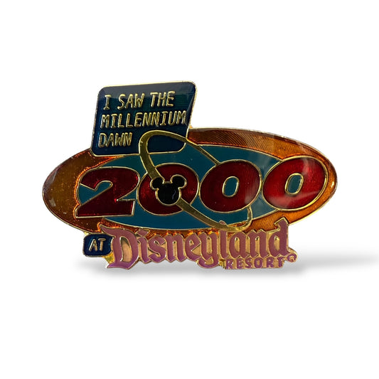DEC I Saw the Millennium Dawn 2000 Pin