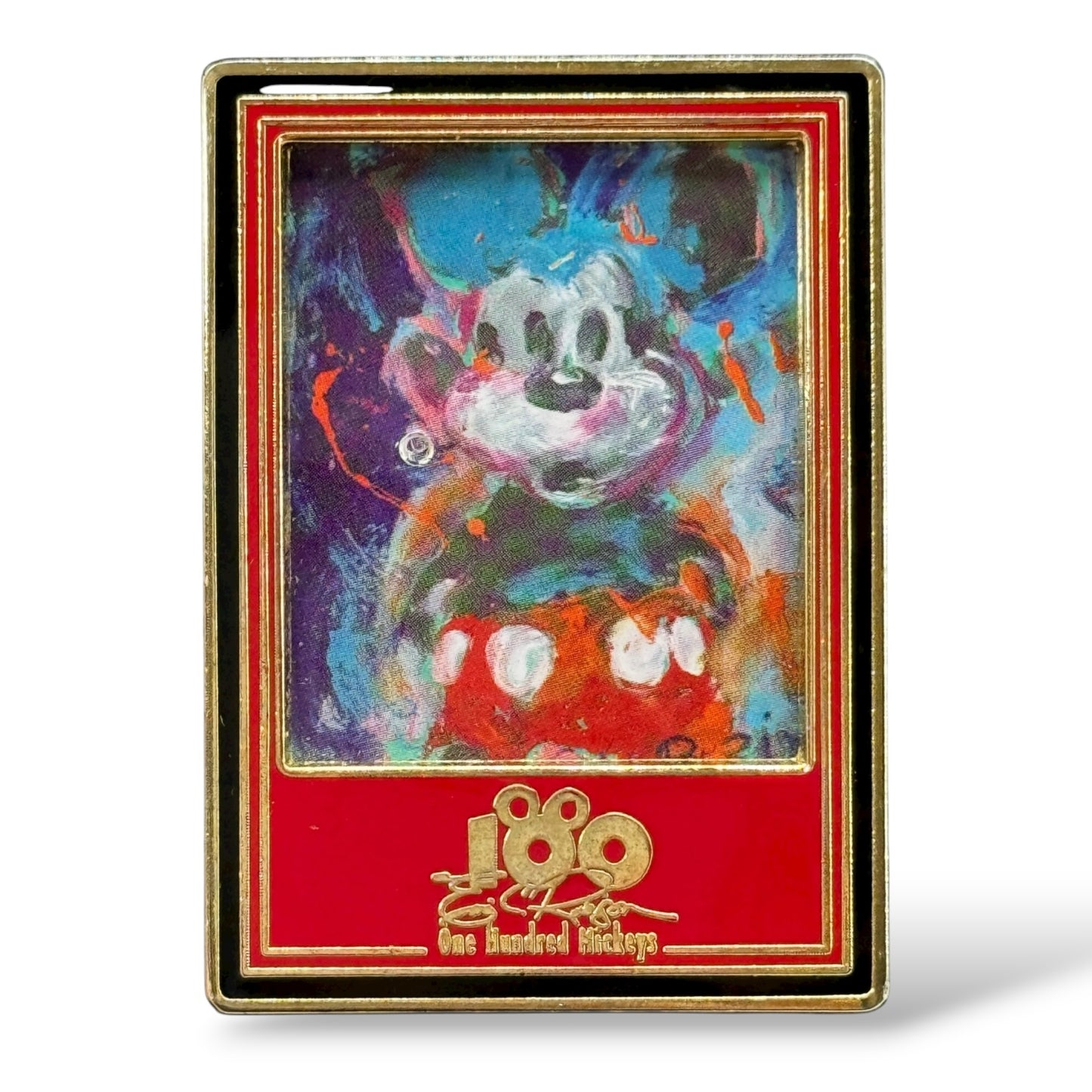 DLR One Hundred Mickeys Look Left Look Right Pin