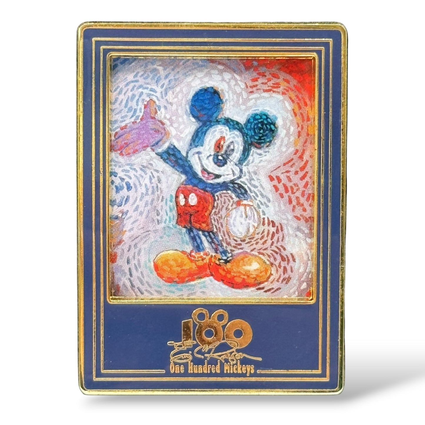 DLR One Hundred Mickeys Run Around Pin