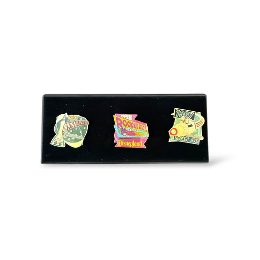 DLR Tomorrowland 3 Pin Press Set