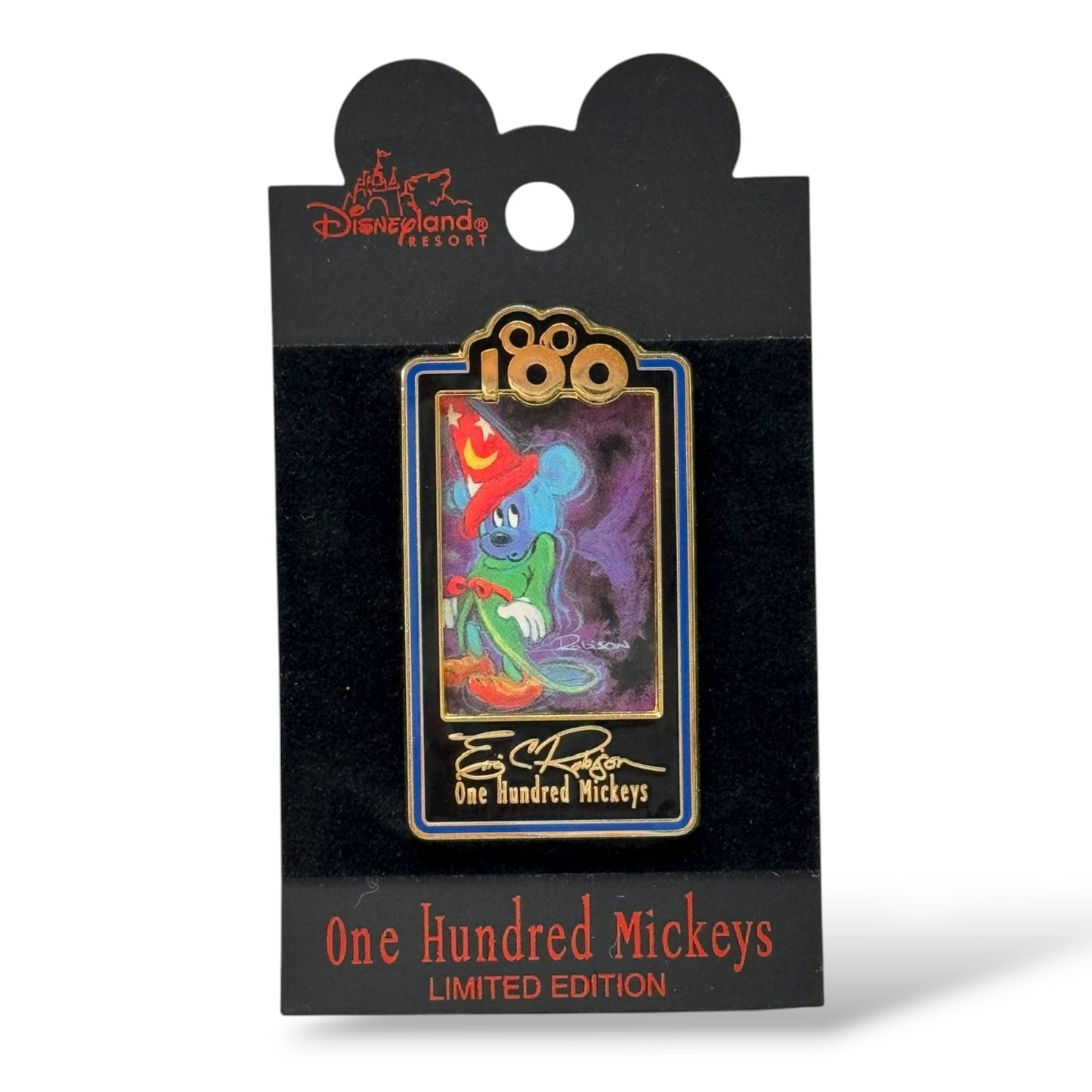 DLR One Hundred Mickeys Sorcerer Mickey In The Dark Pin