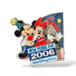 WDW New Year's Eve 2006 Mickey and Minnie Mouse Pin