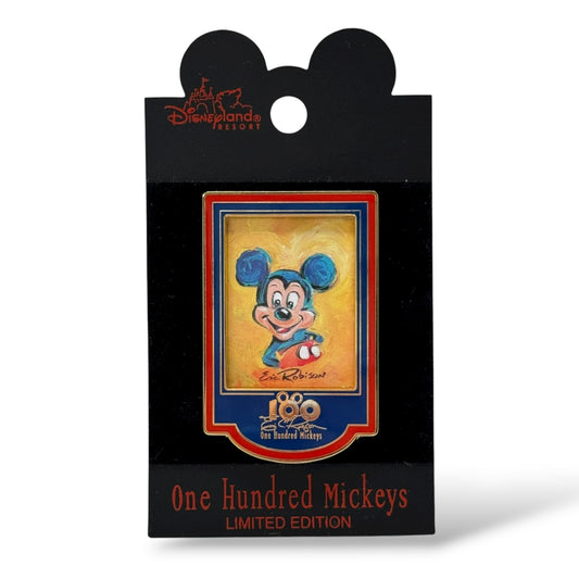 DLR One Hundred Mickeys Blue Mickey Pin