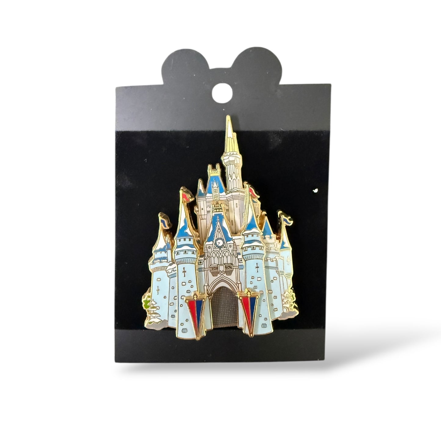DEC 2003 Jumbo Castle Pin Collection Snowed Tokyo Pin
