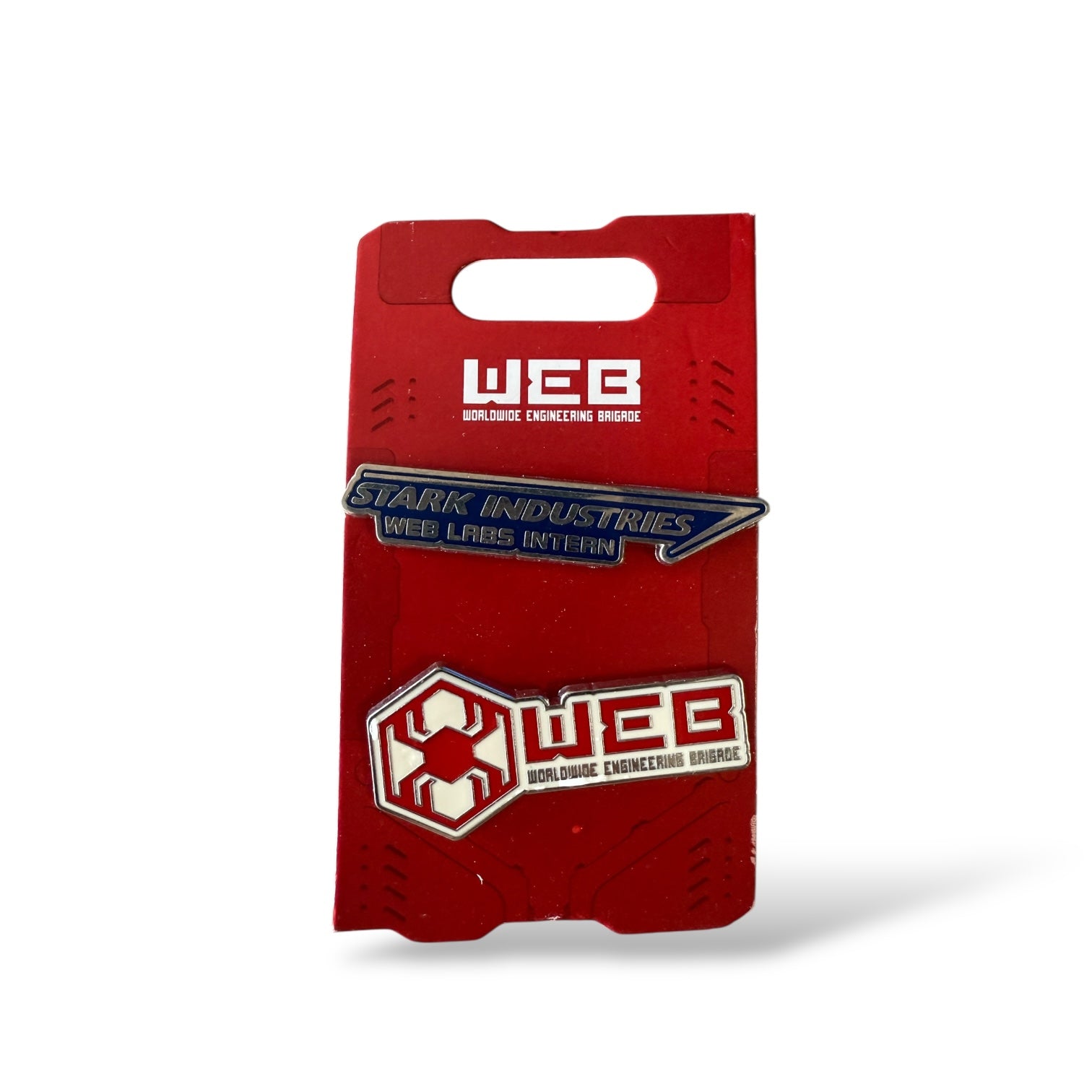 Intern Pin DCA Stark Industries Web Lab Intern Pin Set