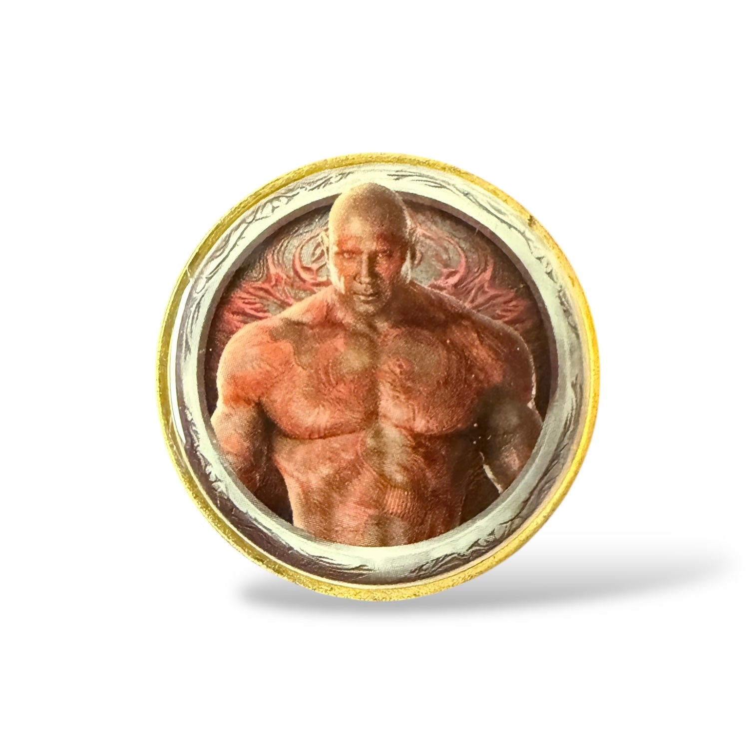 Drax Label Pin AMC Theaters Guardians of the Galaxy Drax Pin