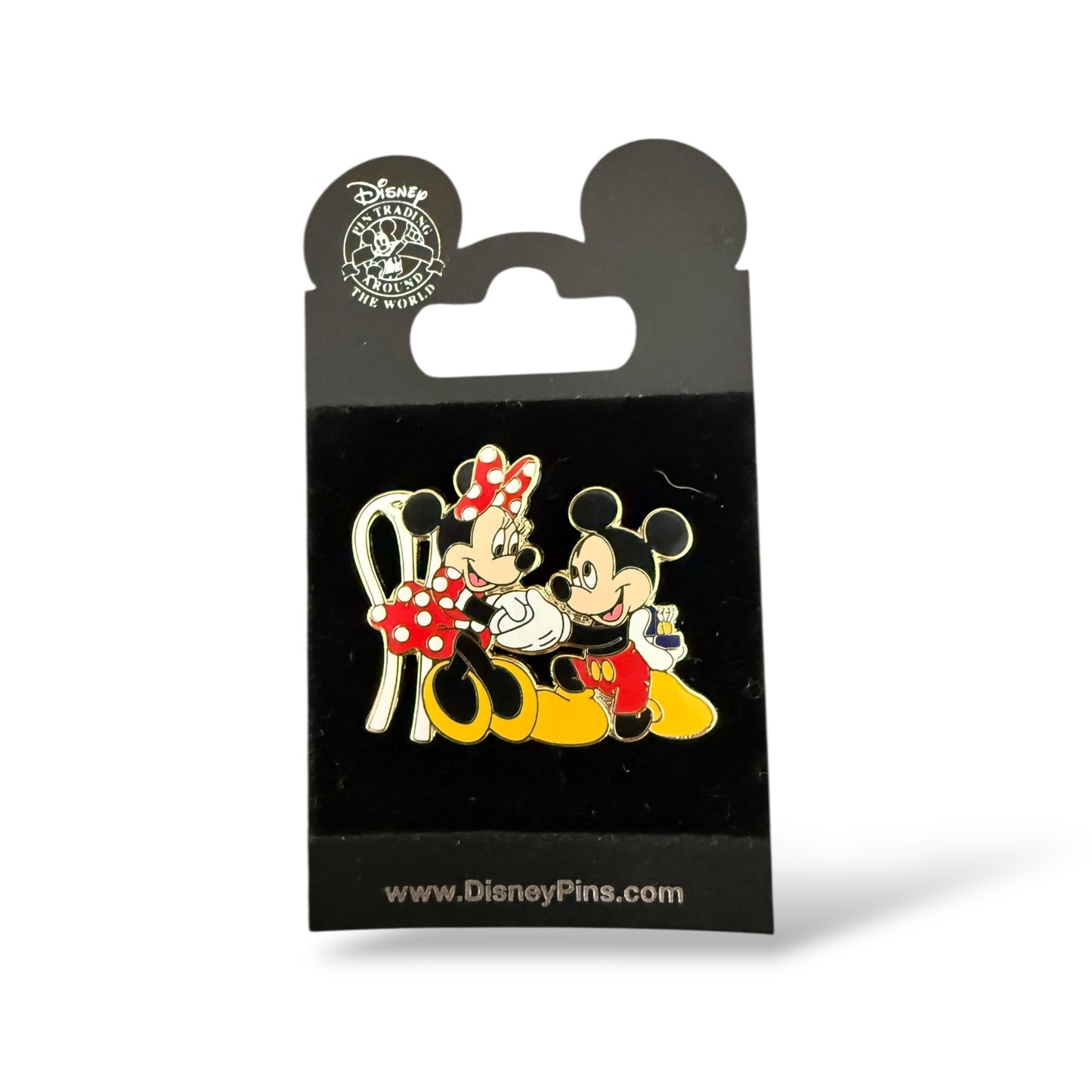 Disney Parks Mickey Mouse Proposing to Minnie Mouse Pin