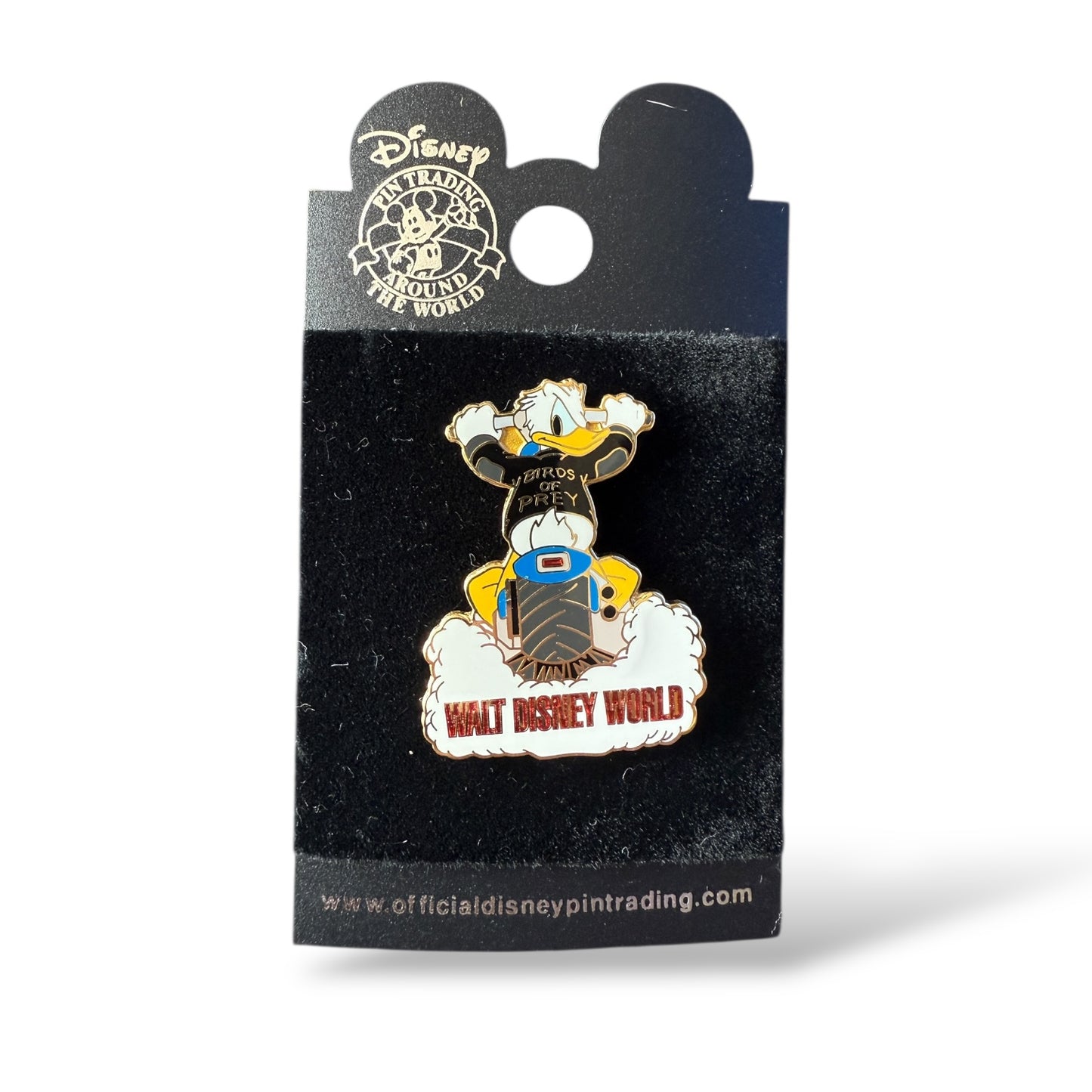 WDW Donald Duck Biker Birds of Prey Pin
